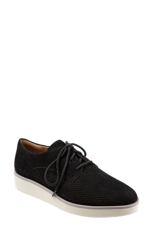 SoftWalk Willis Derby Onyx Leather at Nordstrom,