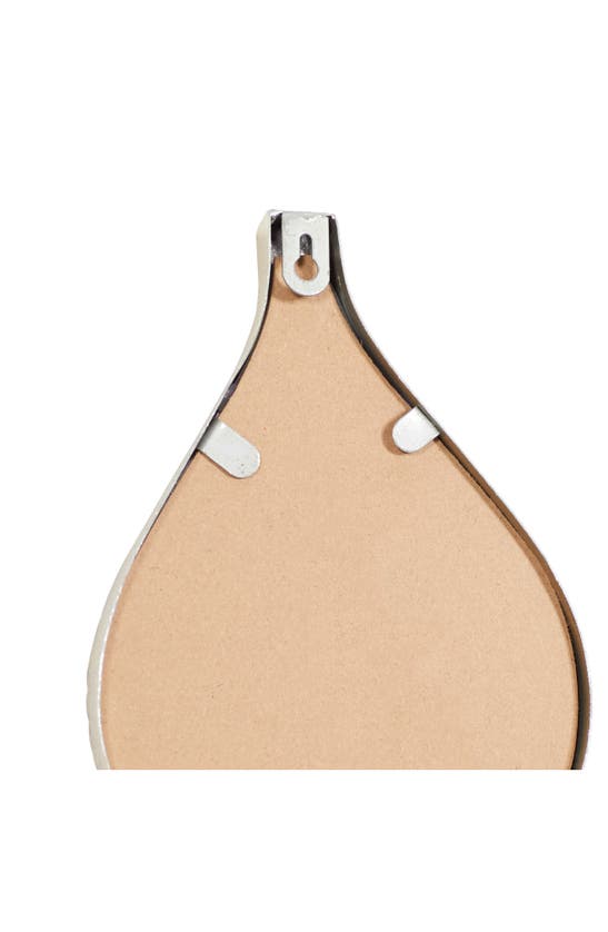 Vivian Lune Home Geometric Slim Wall Mirror In Silver