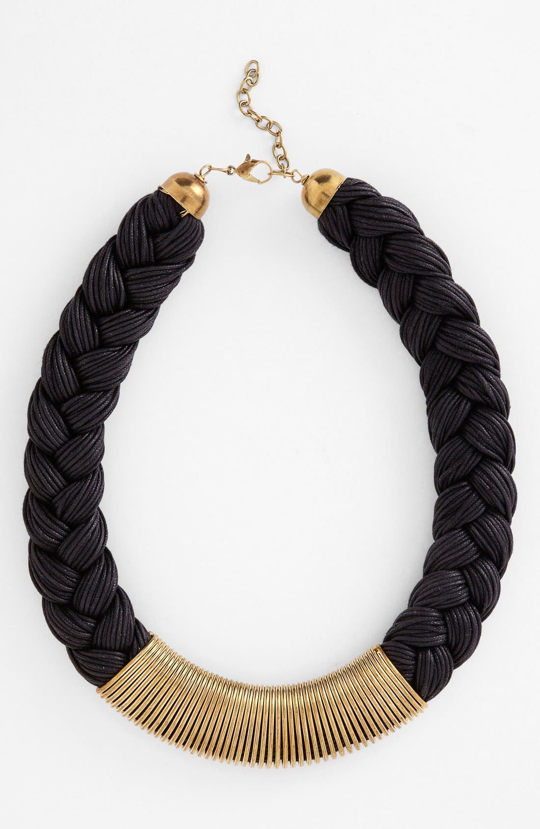 Carbon Copy 'Braided Coil' Collar Necklace Nordstrom