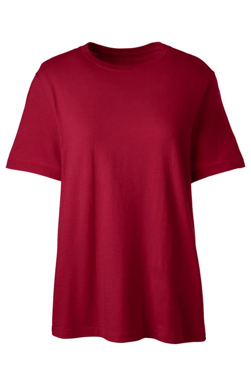 LANDS' END LANDS' END SCHOOL UNIFORM SHORT SLEEVE FEMININE FIT ESSENTIAL T-SHIRT