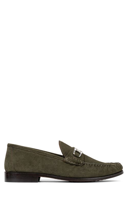 Donald Pliner Evanston Bit Loafer In Military