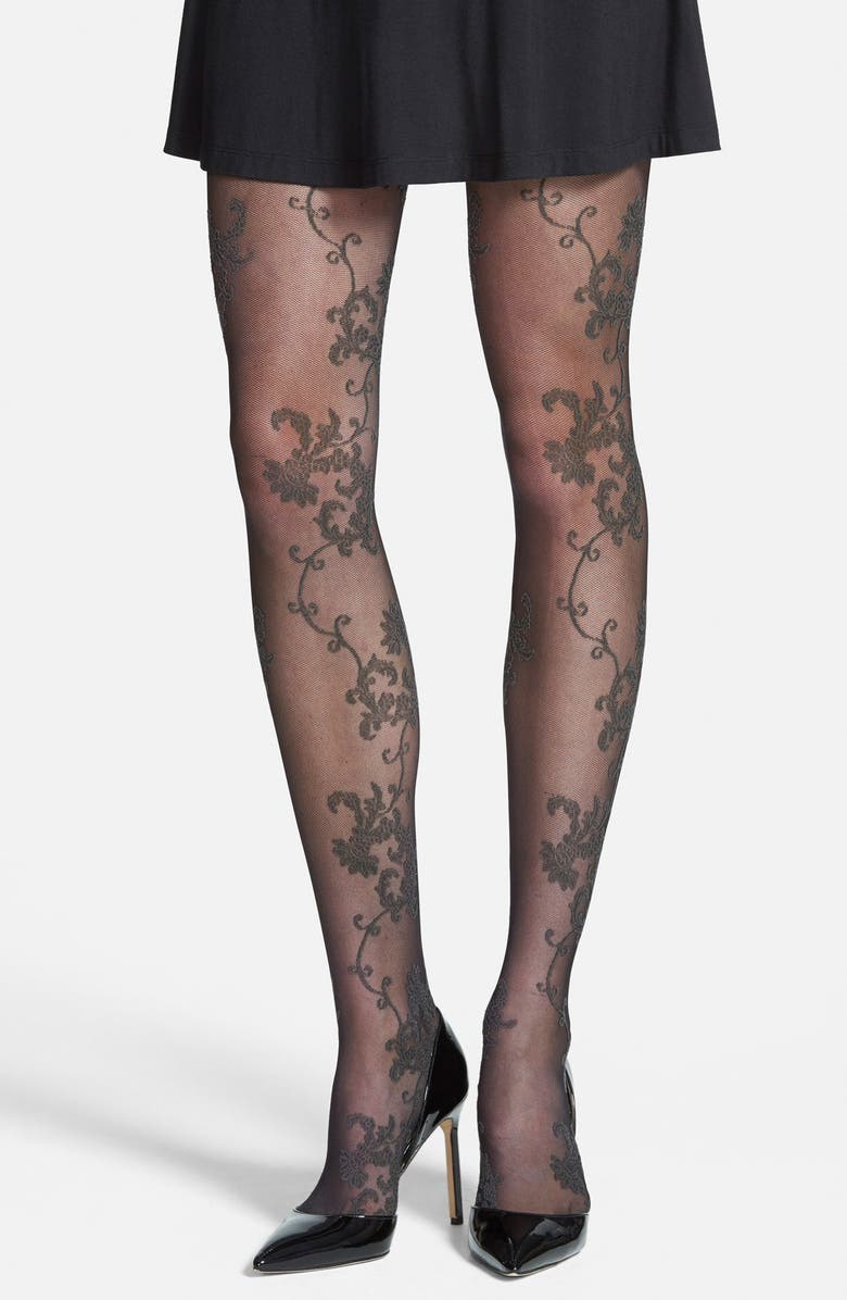 Hue 'Sweet Pea' Control Top Tights | Nordstrom