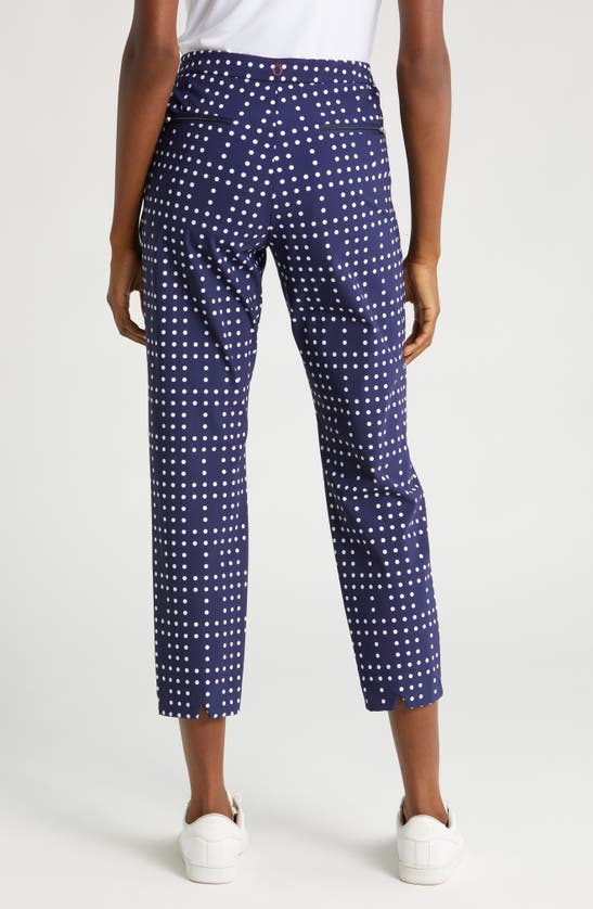 Shop Kinona Tailored Ankle Golf Pants In Domino Navy