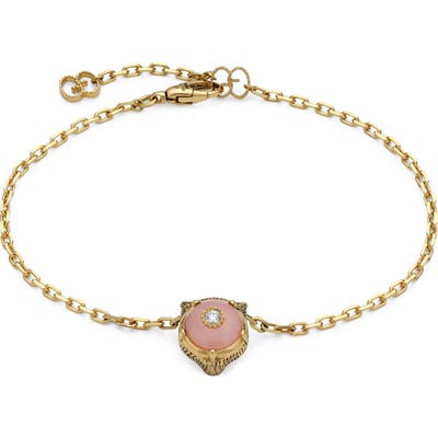 Gucci Le Marche Des Merveilles Feline Head Reversible Bracelet