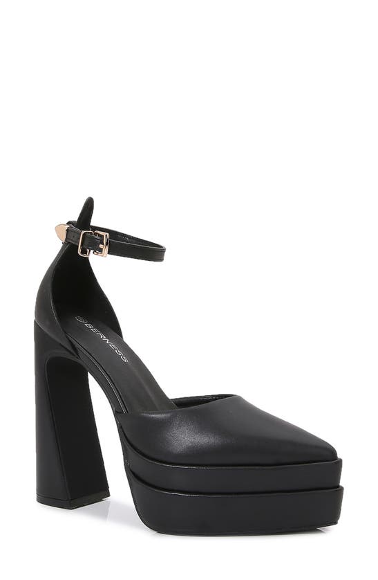 Berness Shiloh Platform Pump In Black