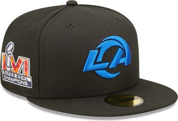 LA Rams Super Bowl LVI Champions Black Hat 9FORTY Adjustable Snapback