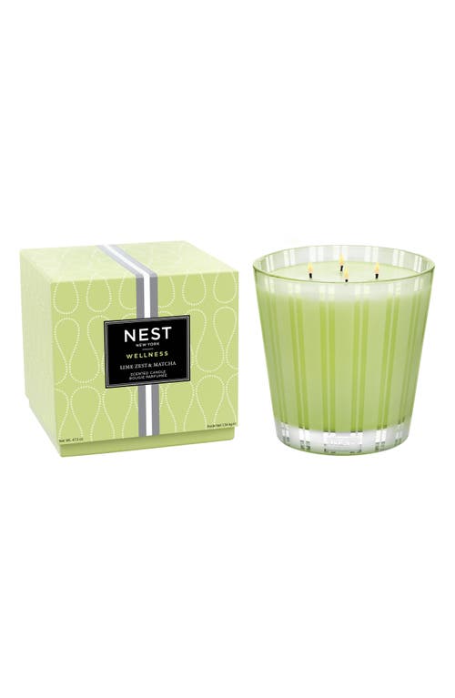 Nest New York Lime Zest & Matcha 4-wick Luxury Candle In No Color