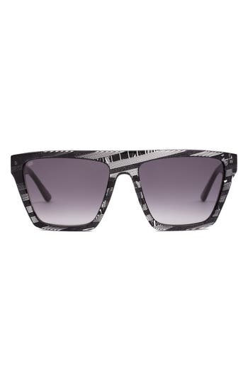 Shop Sito Shades Bender 57mm Gradient Standard Square Sunglasses In Matrix/shadow Gradient