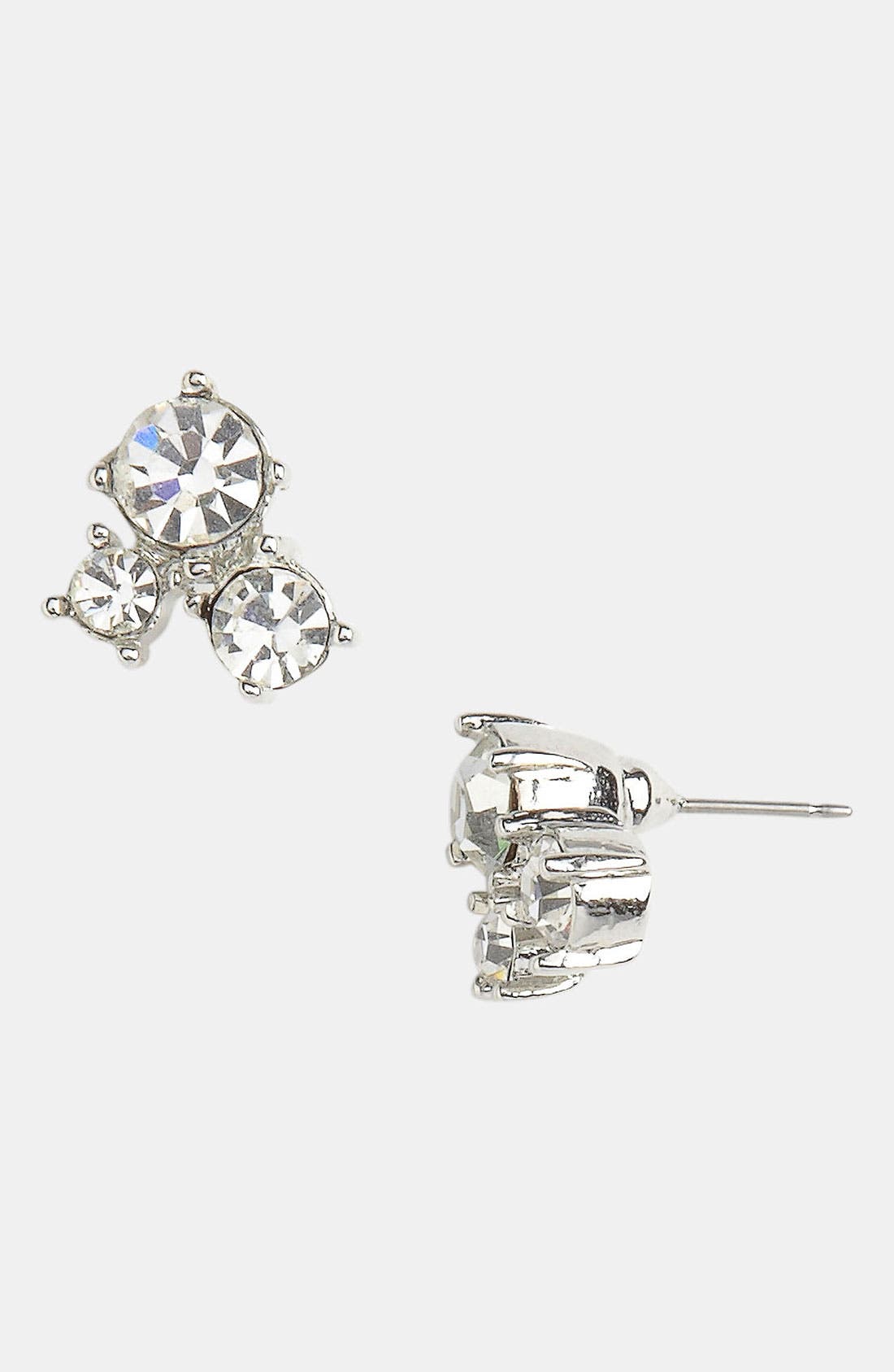 Rachel Three Stone Stud Earrings | Nordstrom