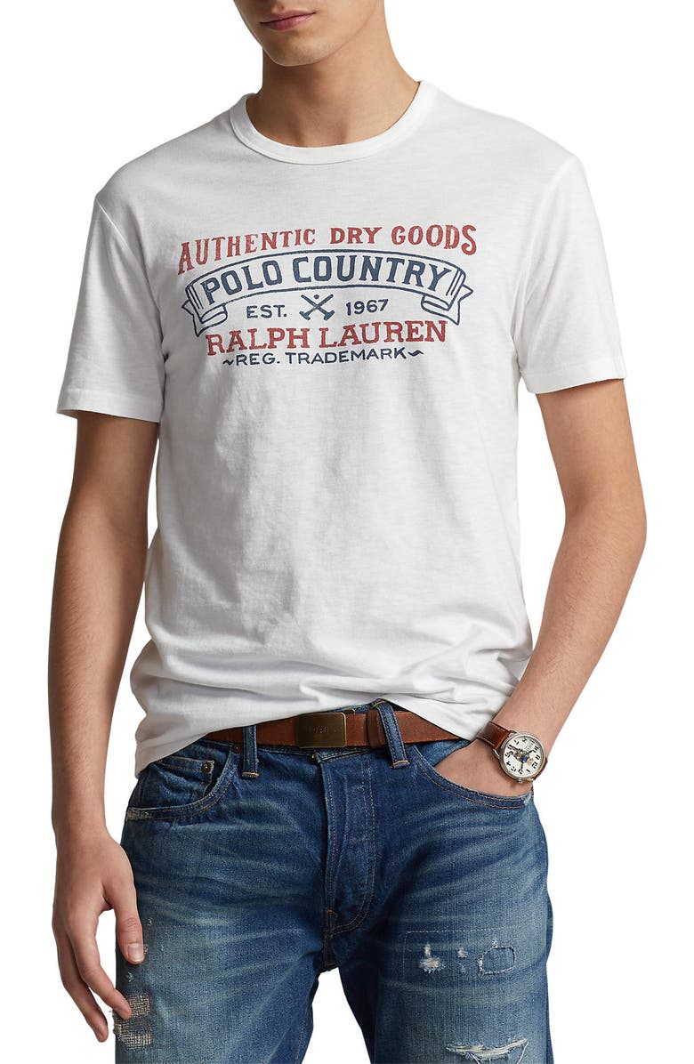 Polo Ralph Lauren Cotton Graphic T-Shirt | Nordstrom