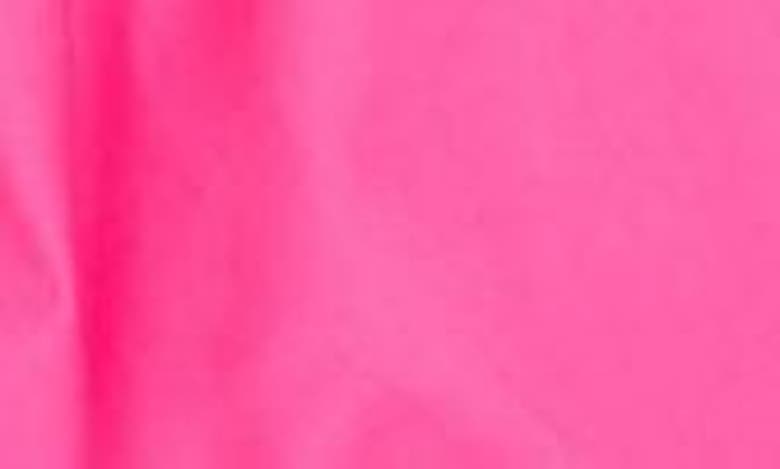 Shop Wayf Smocked Tie Front Top In Hot Pink