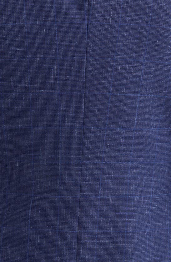 Shop Ted Baker Titusj Slim Fit Wool Blend Mélange Sport Coat In Dark Blue