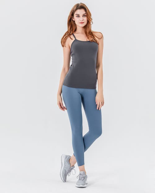 Shop Rebody Active Dove Cloudlux Bra Tank In Smoke