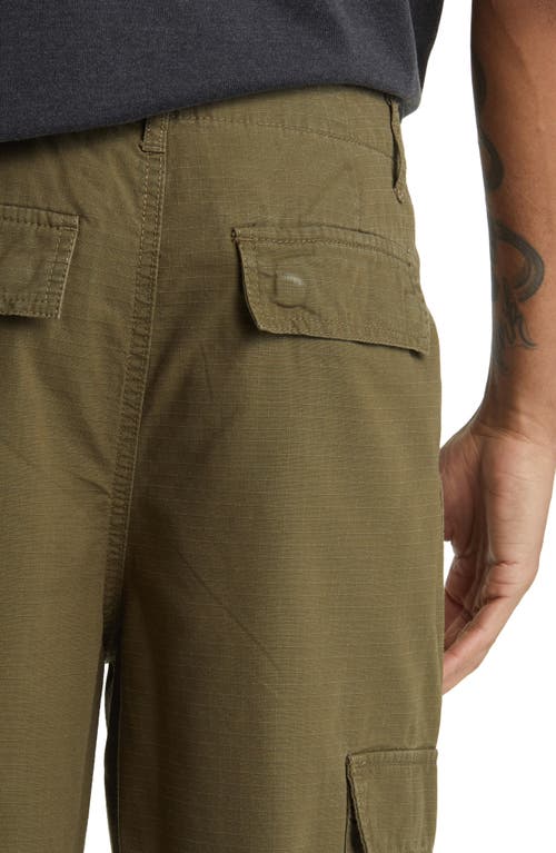 Shop Bp. Ripstop Solid Cargo Pants In Olive Night