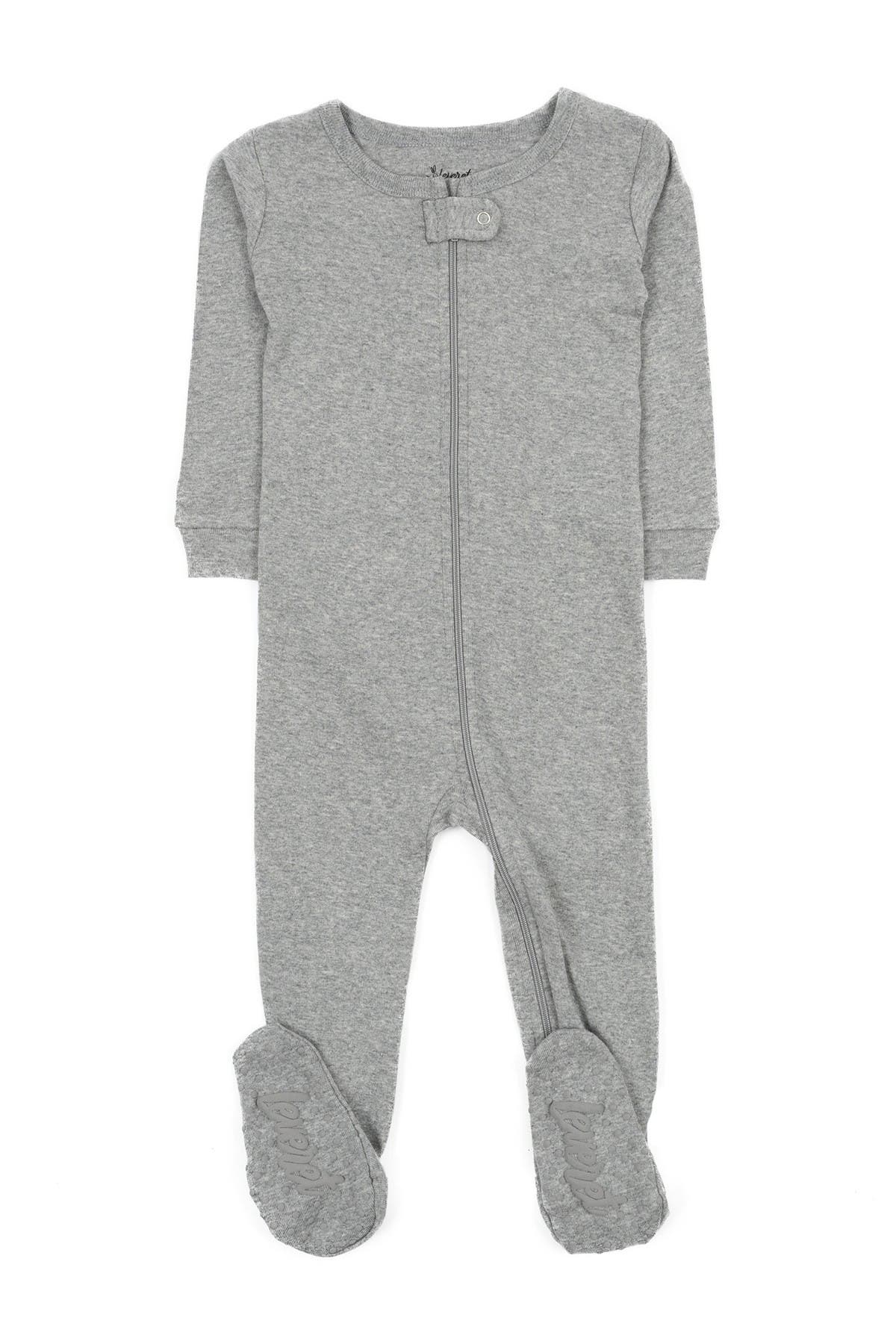 solid footed pajamas