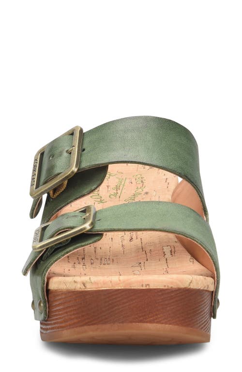 Shop Kork-ease ® Saffron Slide Sandal In Green F/g
