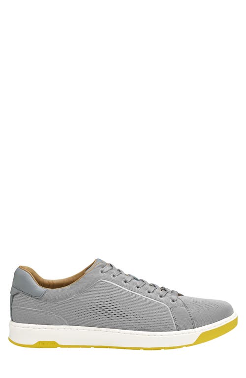 Johnston & Murphy Men's Daxton Knit Lace-up Sneakers In Gray Knit