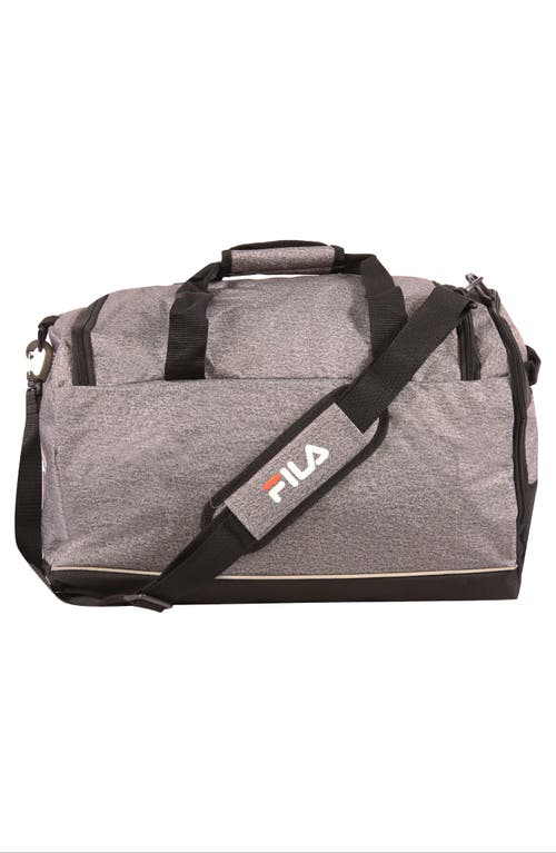 Fila Advantage 19-inch Duffle Bag In Heather/rose Gold