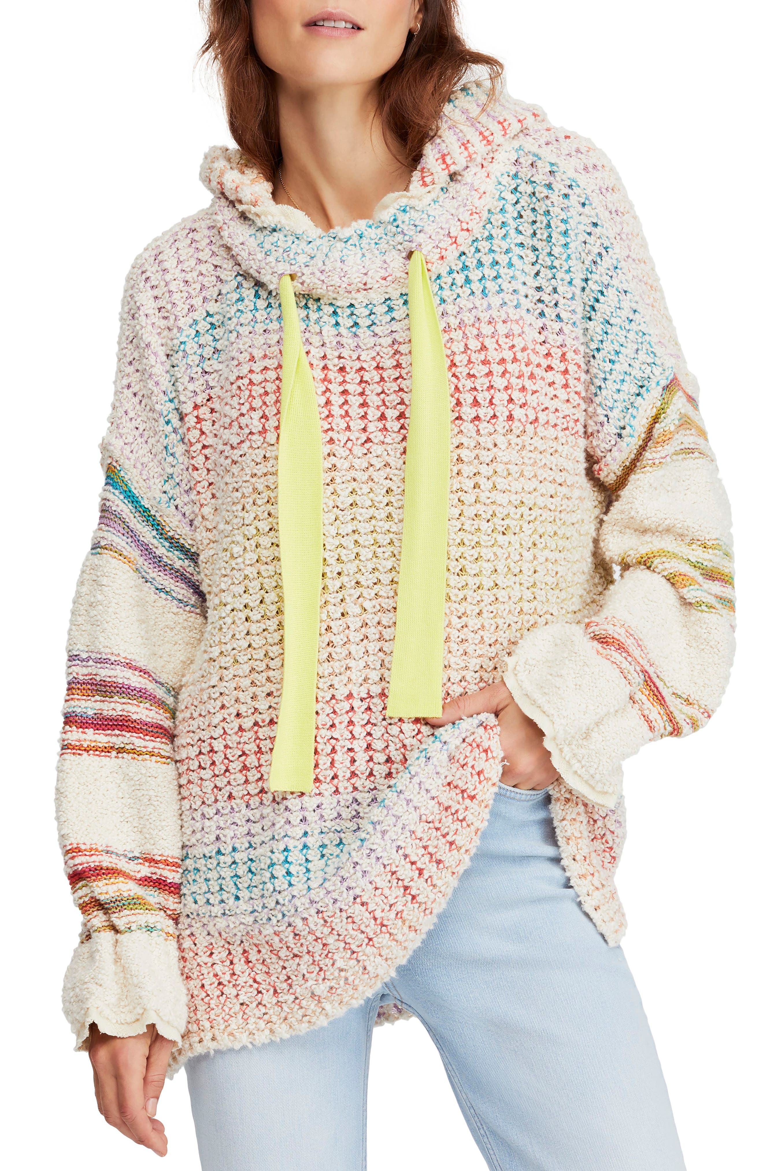 Free people sit next to me hoodie Clearance