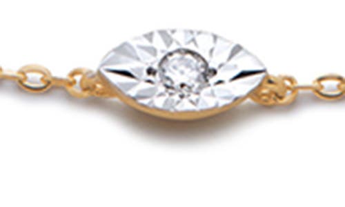 Monica Vinader 14kt Recycled Yellow Gold Diamond Bracelet In 14k Gold