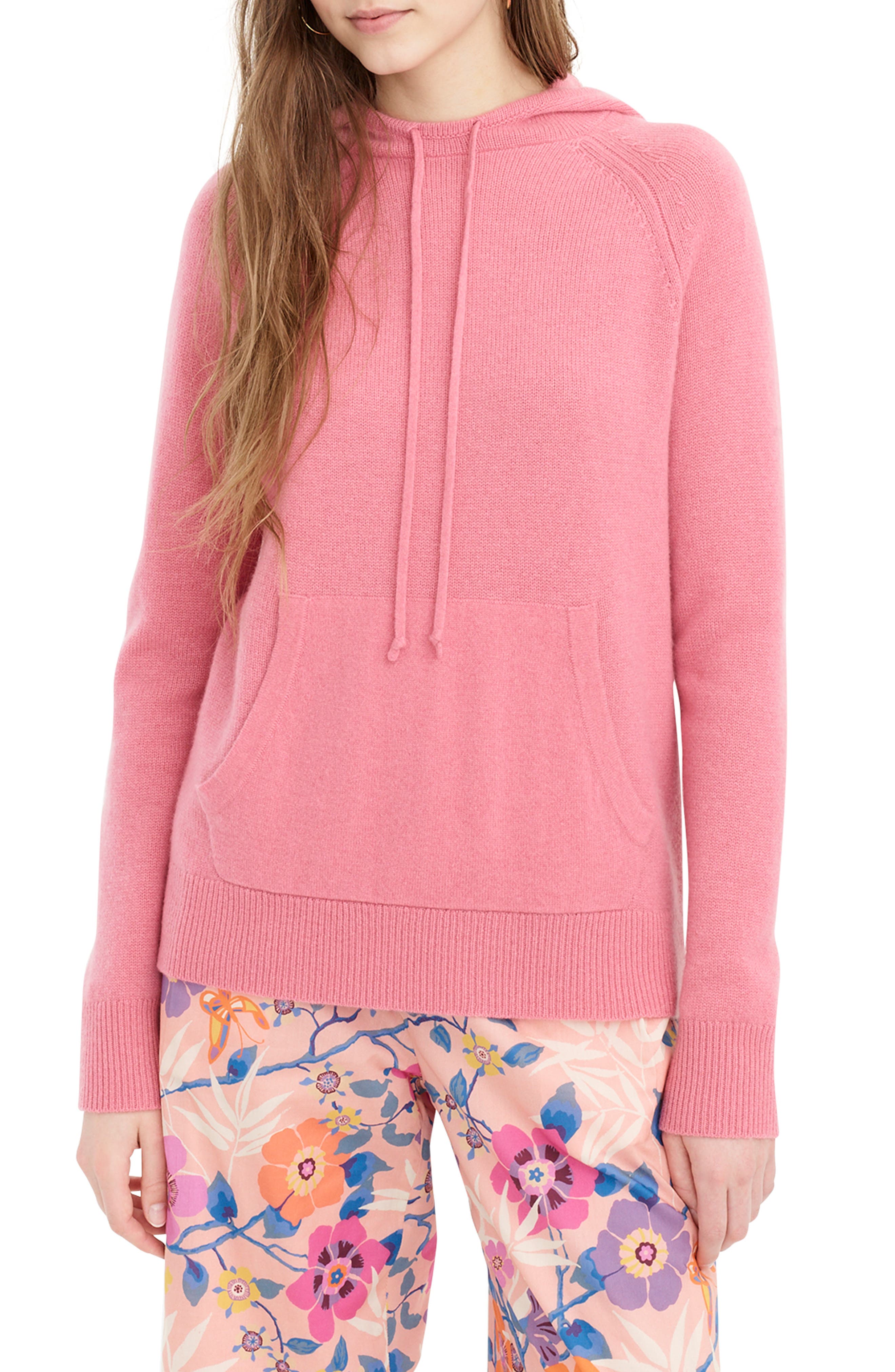 cashmere hoodie j crew