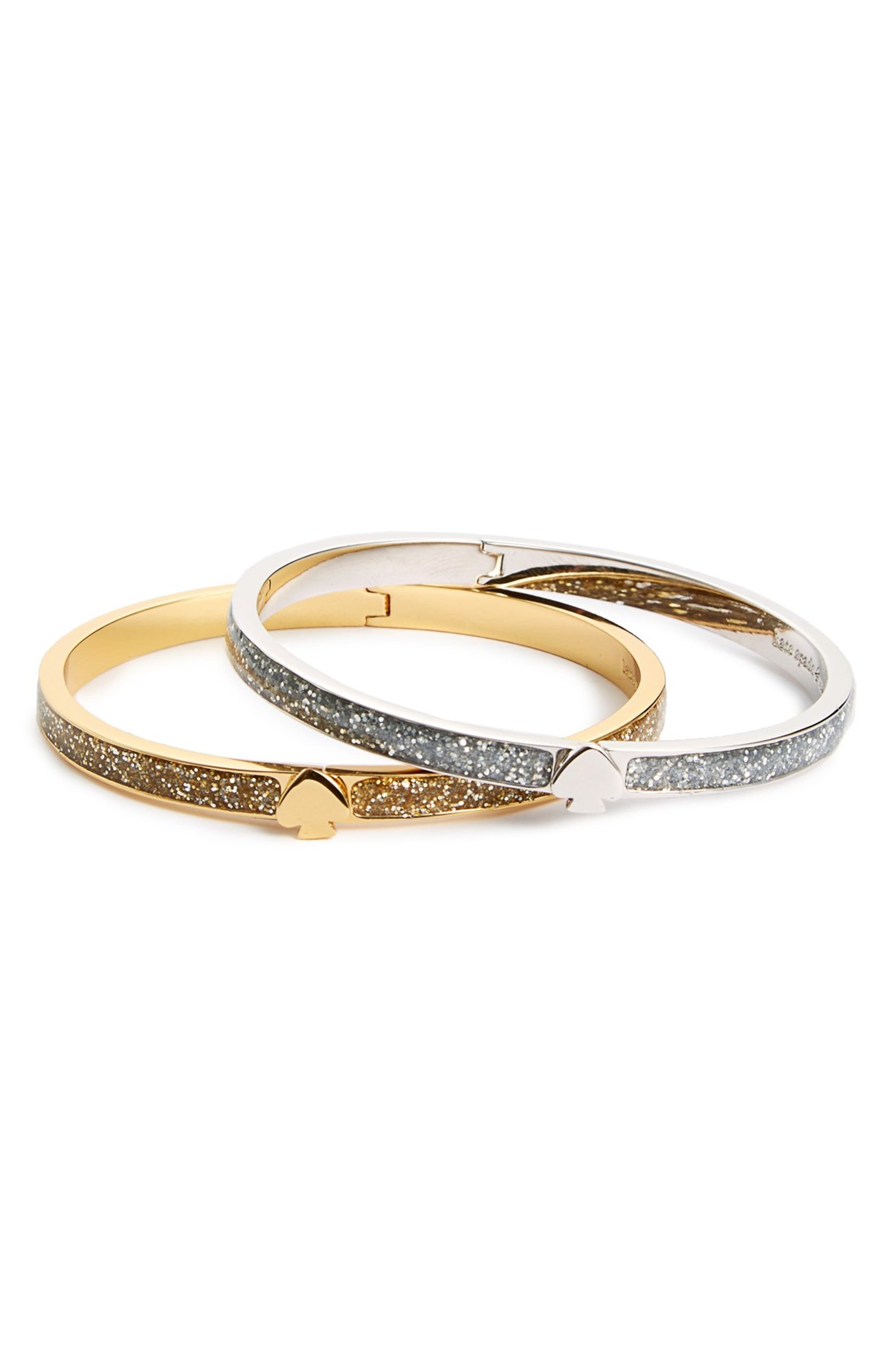 kate spade white bangle bracelet