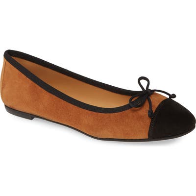 Patricia Green Gia Skimmer Flat- Brown