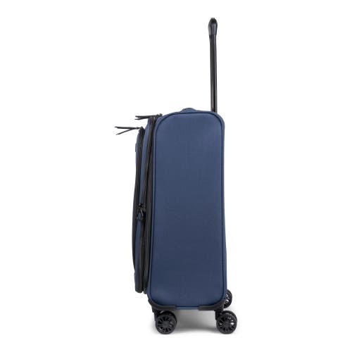 Shop Bugatti Reborn Soft Side Carry-on Luggage With Expansion In Navy