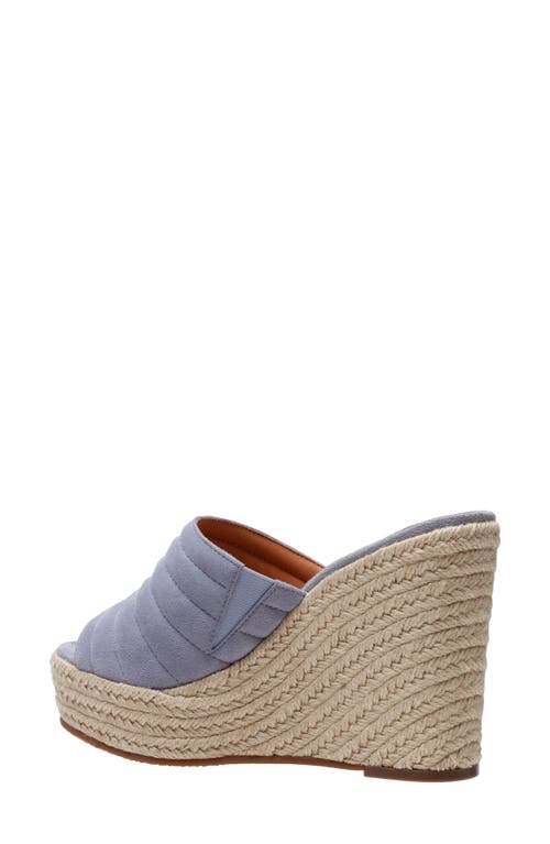 Shop Lisa Vicky Gogo Platform Wedge Sandal In Lavender