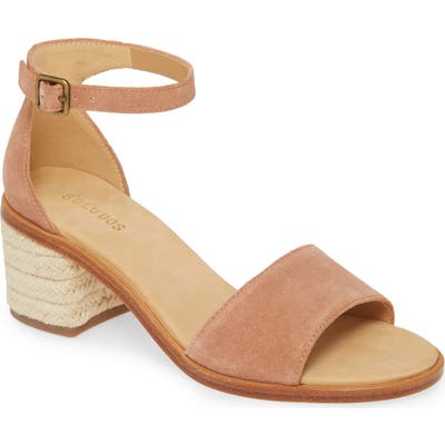 Soludos Capri Espadrille Heel Sandal, Pink