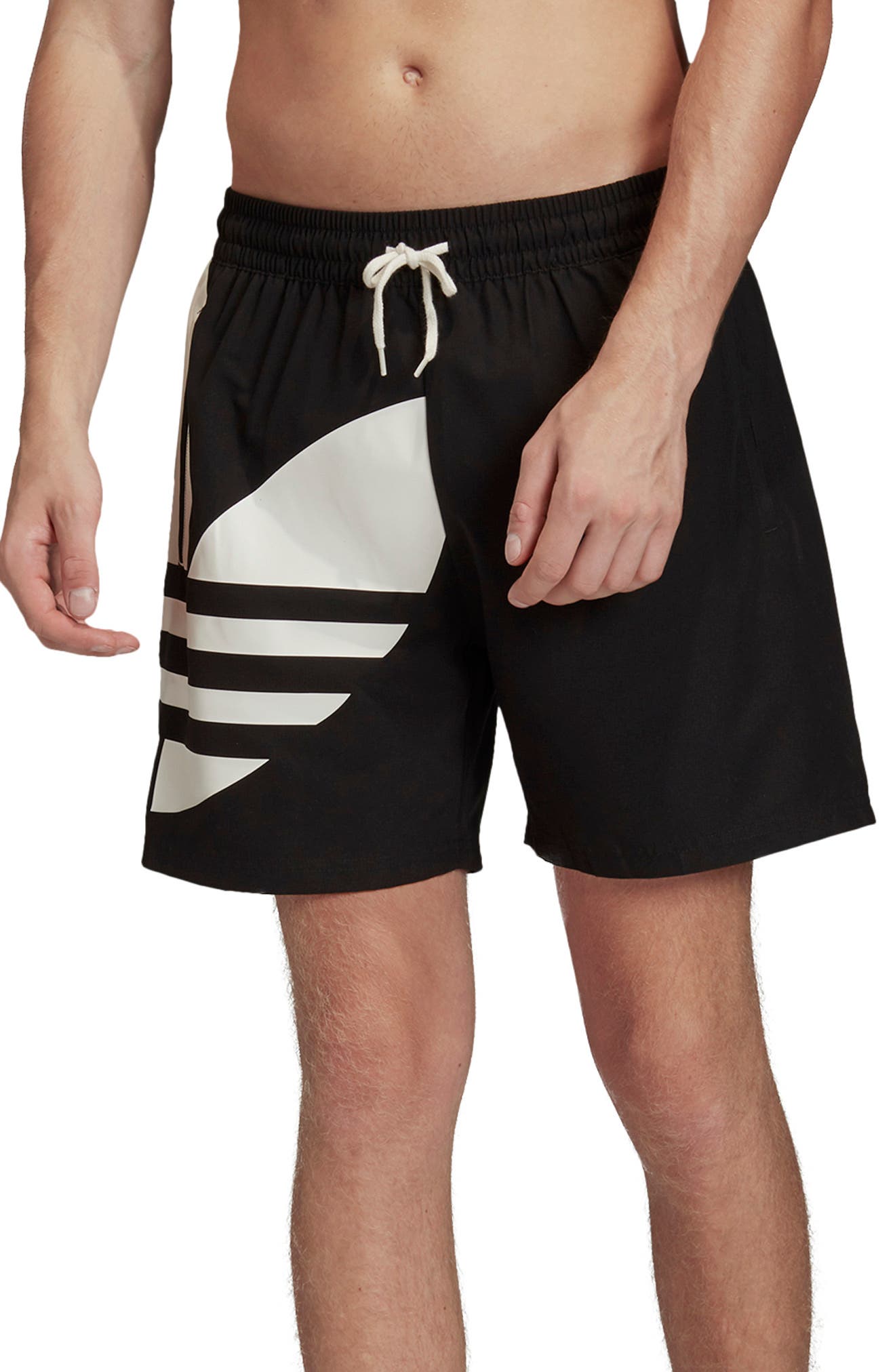 adidas originals big trefoil swim shorts