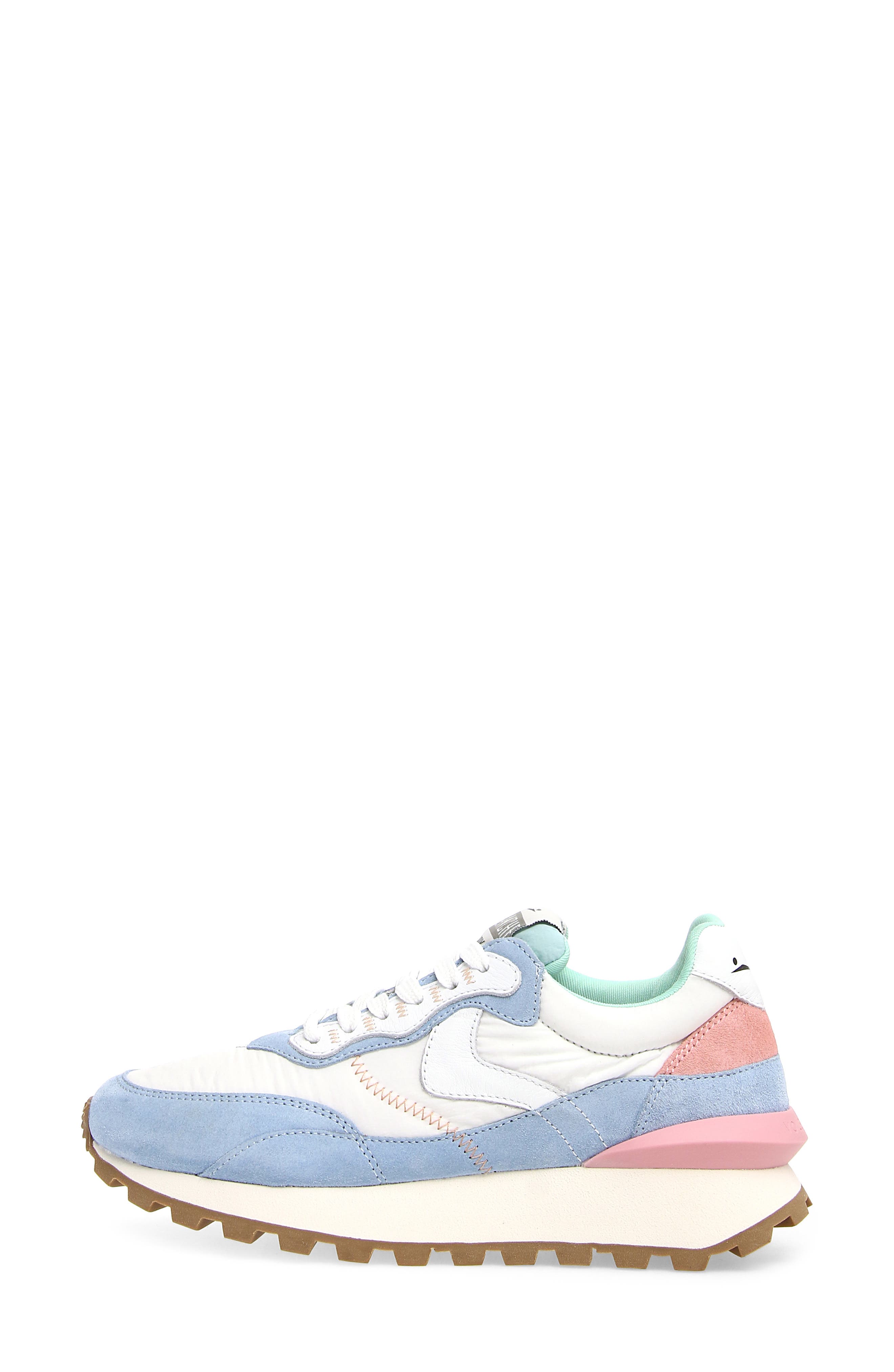 Zapatillas Deportivas VOILE BLANCHE QWARK Hype Man - Ante Y Tejido Técnico, Suela De Caucho Ligera, Color Blanco
