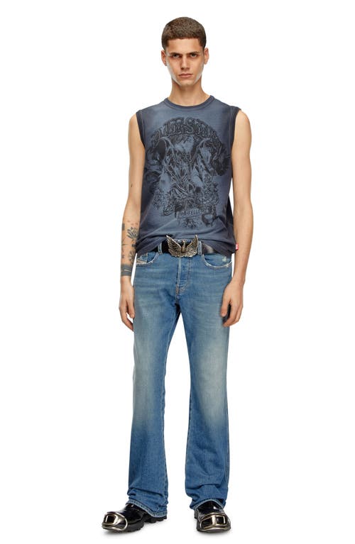 Shop Diesel ® 1998 D-buck Distressed Bootcut Jeans In Denim