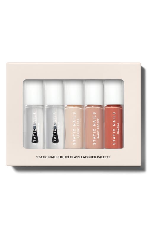 Static Nails When in Havana Nail Color Set (Nordstrom Exclusive) USD $60 Value in Beige