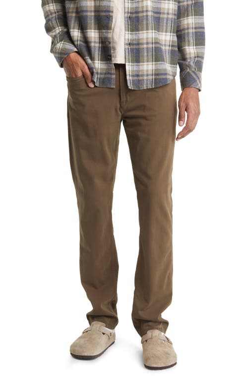 Rails Lewis Straight Leg Five-Pocket Pants in Dark Olive