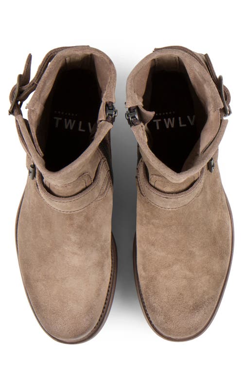 Project Twlv Lowrider Boot In Sand Suede