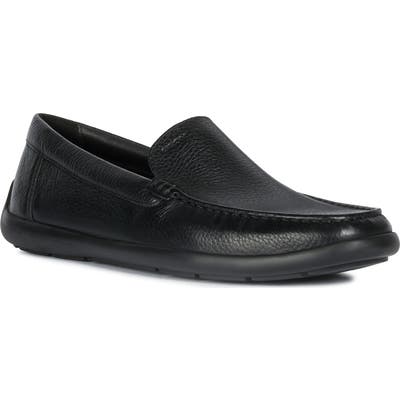 Geox Devan Water Resistant Driving Shoe, Black