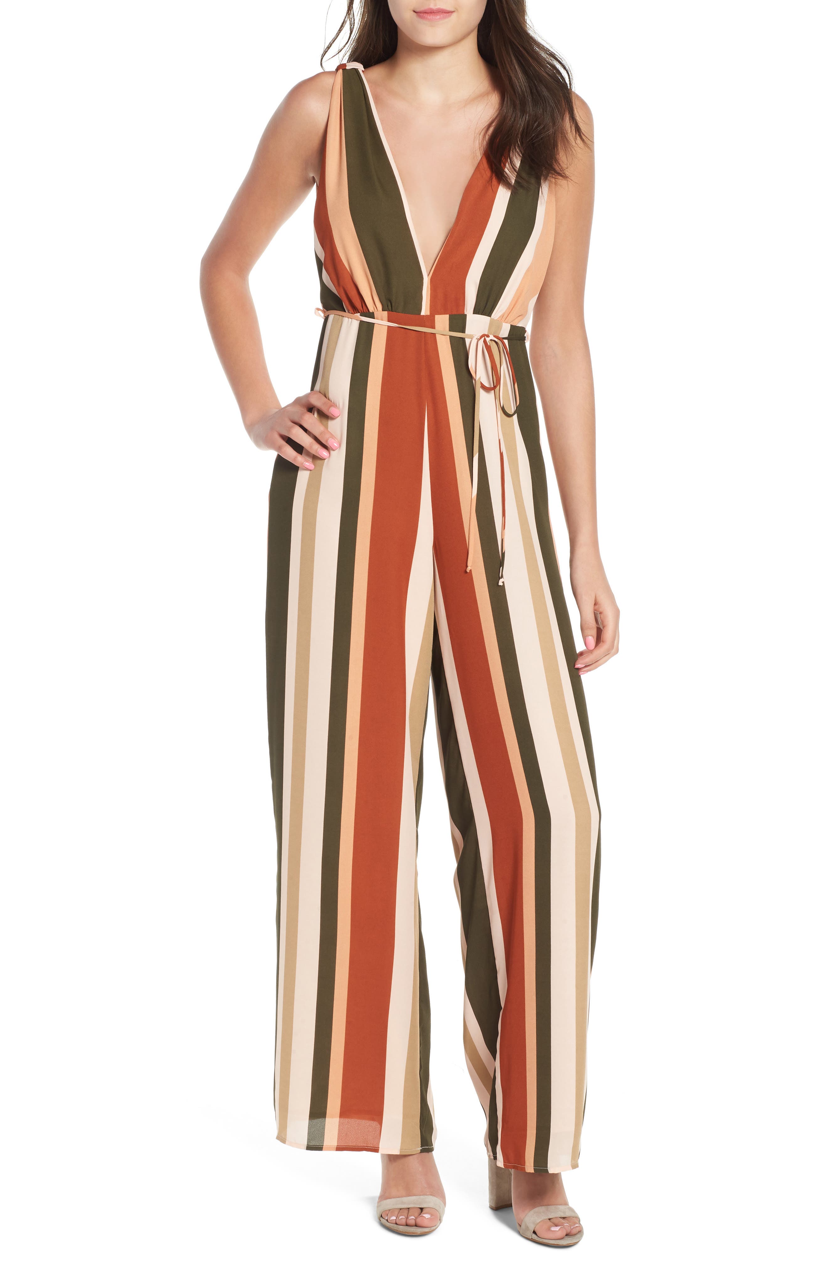 nordstrom striped jumpsuit