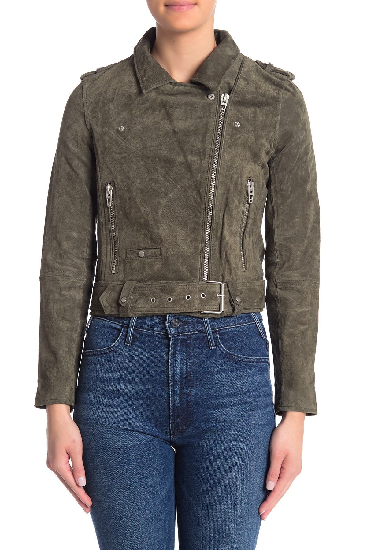 BLANKNYC Denim | Morning Suede Moto Jacket | Nordstrom Rack