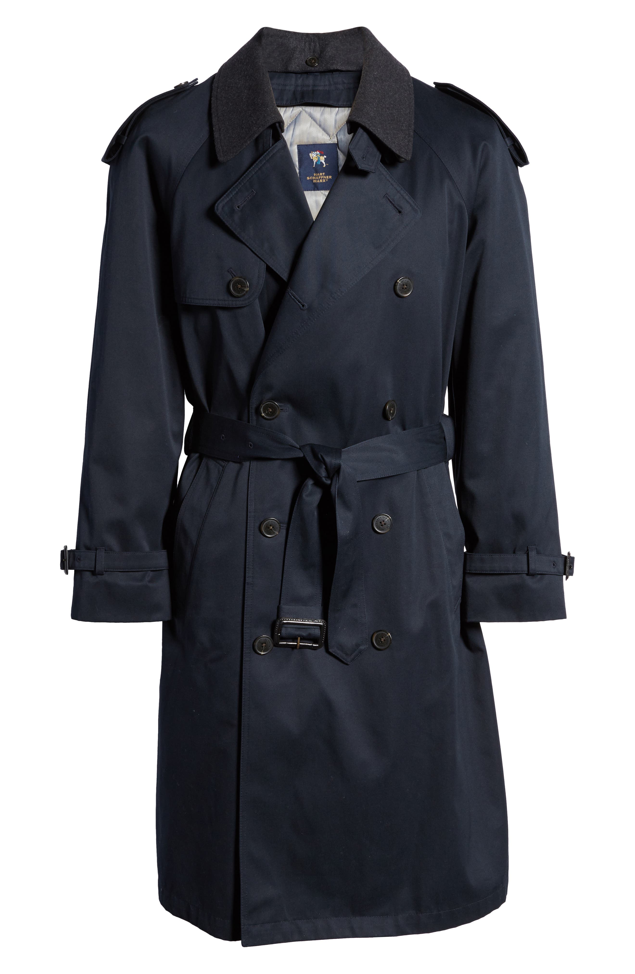 hart schaffner marx trench coat