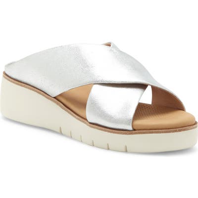 Cc Corso Como Bilanka Slide Sandal, Metallic