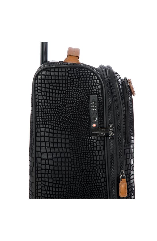 Shop Bric's My Safari 21" Carry-on Spinner Suitcase In Black