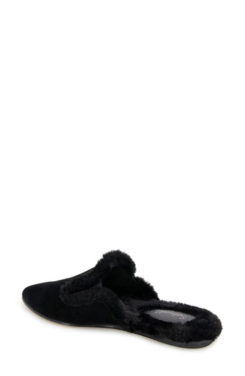 Shop Splendid Liza Mule In Black Fur