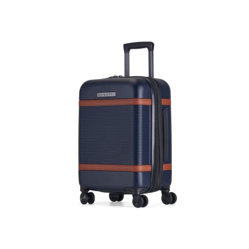 Bugatti Wellington 3 Piece Hardside Luggage Set With Tsa Lock In Navy
