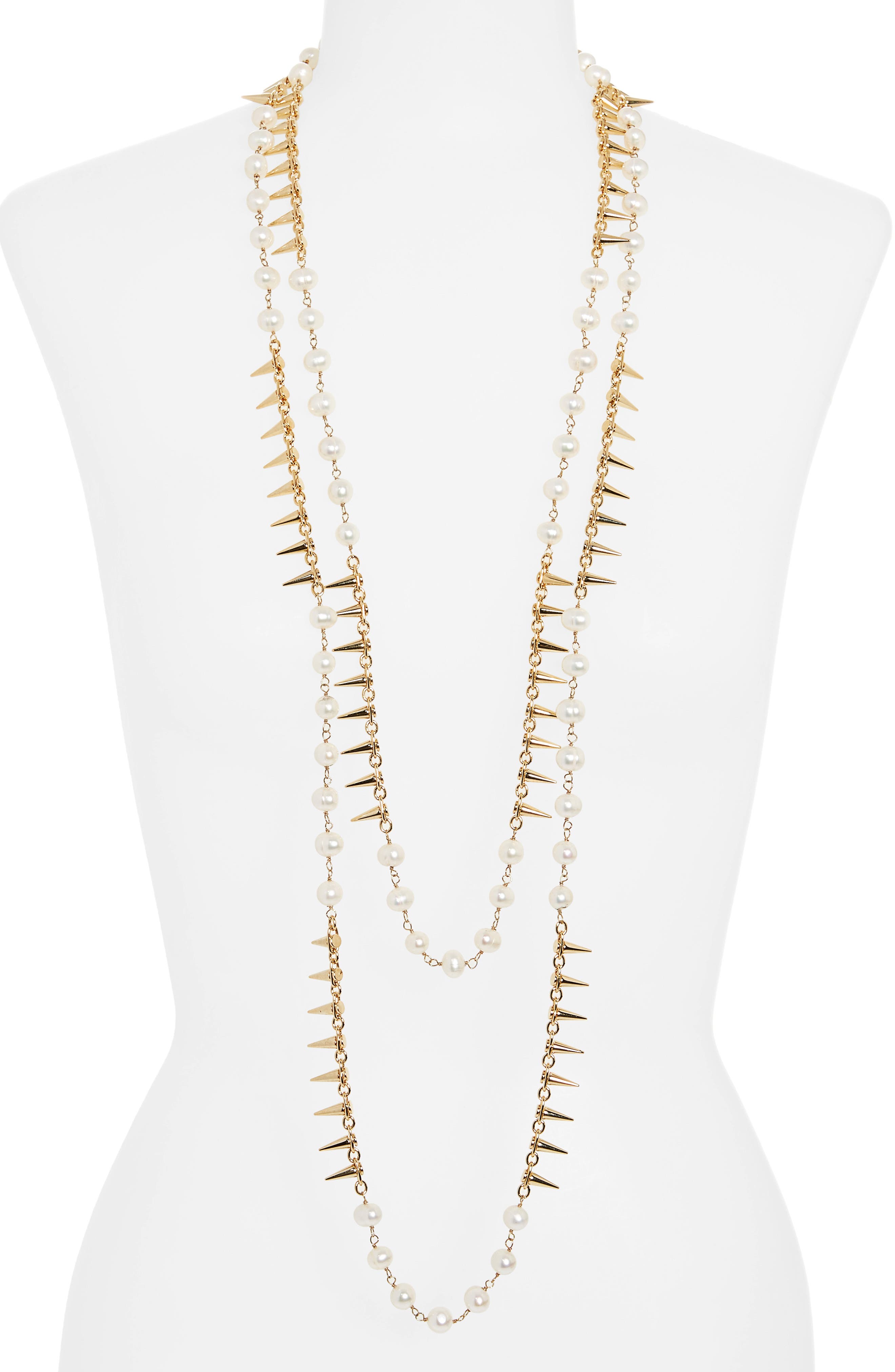 nordstrom long necklaces