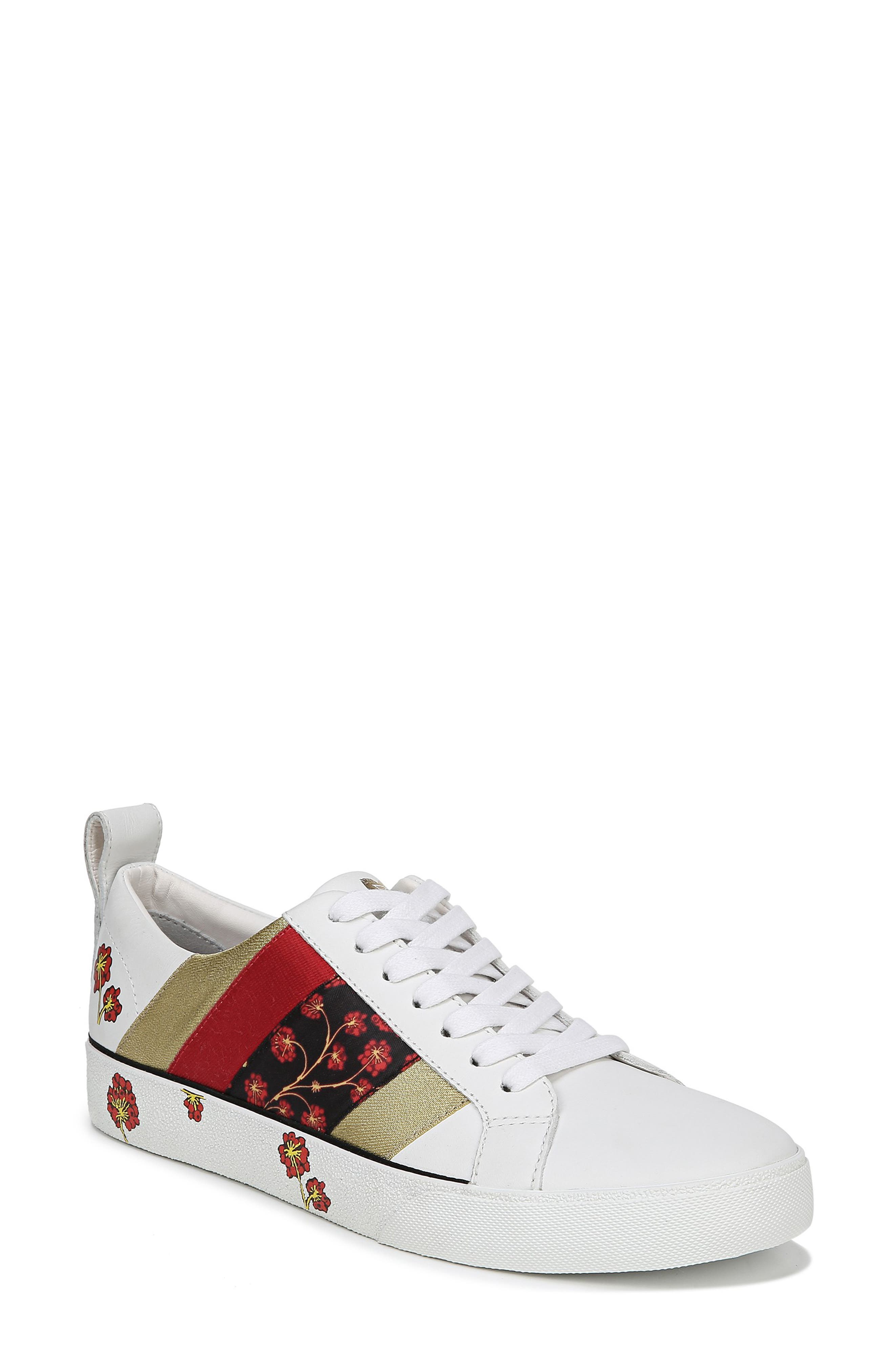 Diane Von Furstenberg Tess Lace-Up Sneaker, White