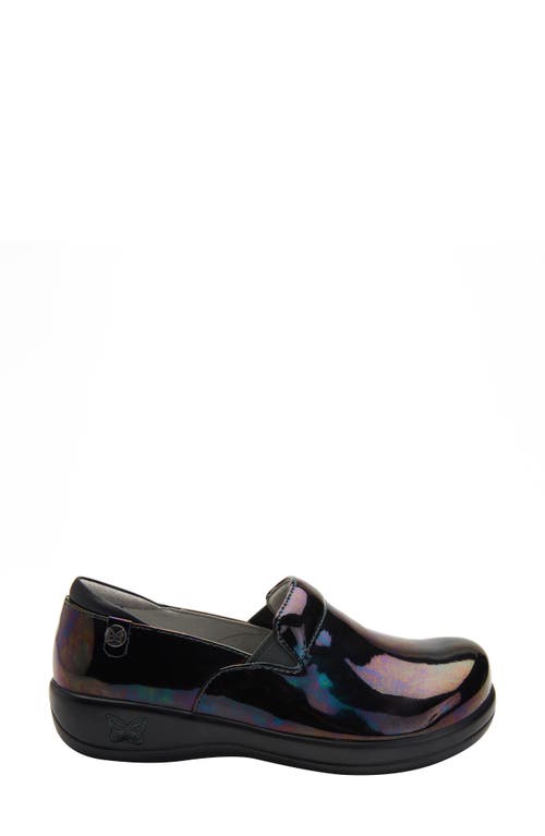 Alegria by PG Lite Alegria Keli Embossed Clog Loafer in Slickery Patent Leather
