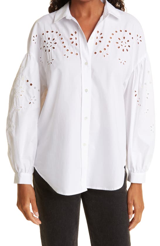 Rails Alister Button-up Shirt In White