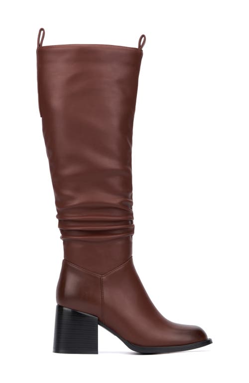 Olivia Miller Solar Knee High Boot In Brown