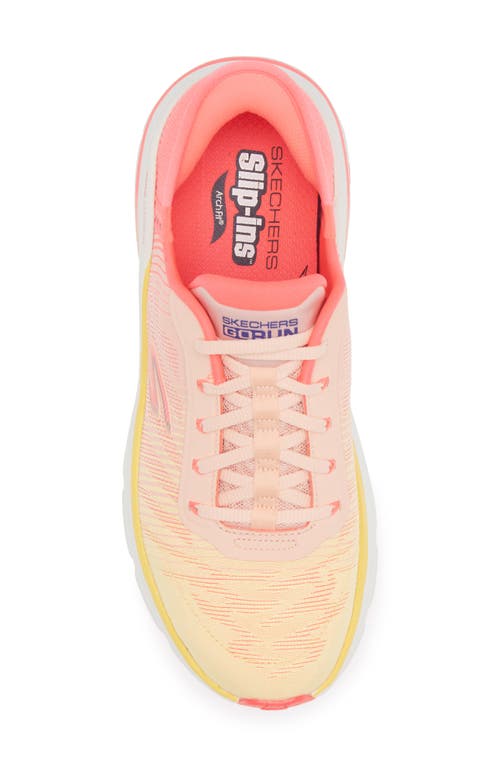 Shop Skechers Max Cushioning Arch Fit® In Peach